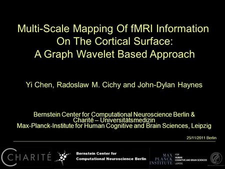 Multi-Scale Mapping Of fMRI Information On The Cortical Surface: