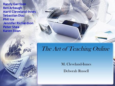 The Art of Teaching Online