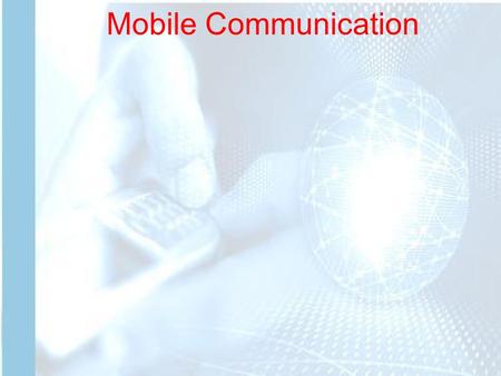 Mobile Communication. Transaction/Submit, deliver, report and command SMS-Submit: This transaction corresponds to the submission of the message from SME.