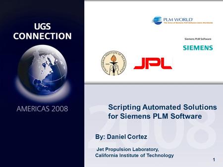 Scripting Automated Solutions for Siemens PLM Software