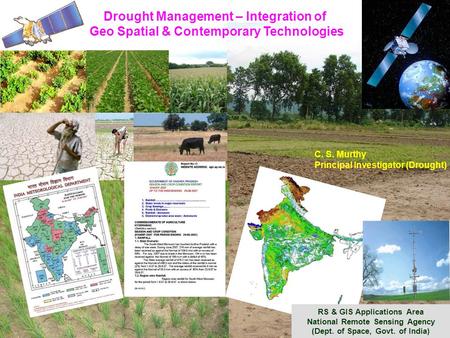 Drought Management – Integration of