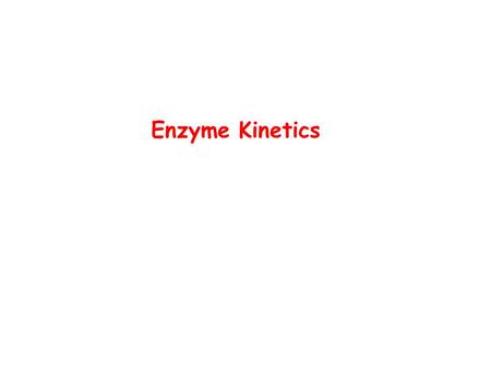 Enzyme Kinetics. Rate constant (k) measures how rapidly a rxn occurs AB + C k1k1 k -1 Rate (v, velocity) = (rate constant) (concentration of reactants)