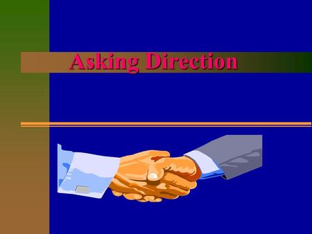 Asking Direction.
