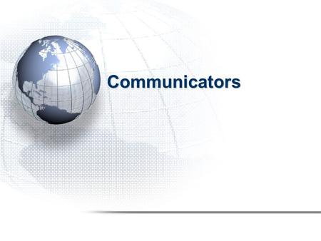 Communicators. Introduction So far, the communicator that you are familiar with is MPI_COMM_WORLD. This is a communicator defined by MPI to permit all.