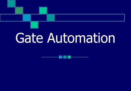 Gate Automation 03 June 2015 2 VIS/VRS System Overview Equip the ingate and outgate lanes with camera ’ s The VIS system records container damage as.