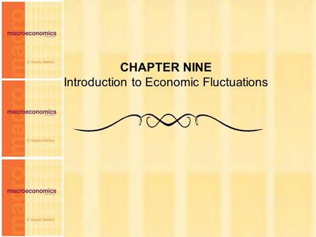 Chapter Nine 1 CHAPTER NINE Introduction to Economic Fluctuations.