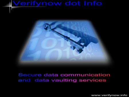 Secure Electronic Data Communications and Transactions.