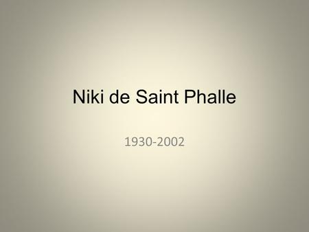 Niki de Saint Phalle 1930-2002. Charlotte (Hanover Nanas) Painted polyester.