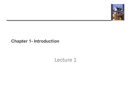Chapter 1- Introduction Lecture 1. Topics covered  Professional software development  What is meant by software engineering.  Software engineering.