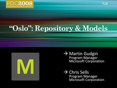  Martin Gudgin Program Manager Microsoft Corporation  Chris Sells Program Manager Microsoft Corporation.