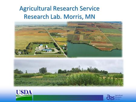 Agricultural Research Service Research Lab. Morris, MN.