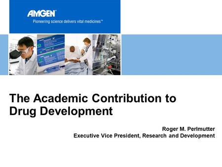 The Academic Contribution to Drug Development