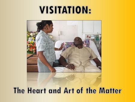 Visitation is a very vital part of successful evangelism. It is well nigh impossible, except under special divine intervention, to win those with whom.