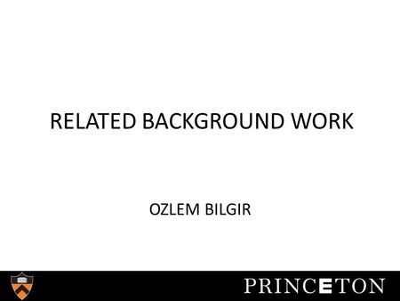 RELATED BACKGROUND WORK OZLEM BILGIR. OUTLINE 1- Gandhi et al., Optimal Power Allocation in Server Farms, SIGMETRICS’09 2-Chen et al., Managing Server.