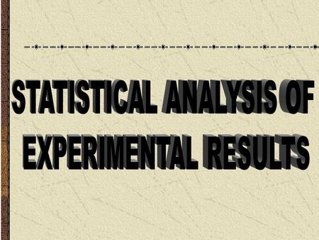 14.1 ARITHMETIC MEAN Experimental Readings are scattered around amean value Fig. 14.1 Scatter of the readings around the mean value.