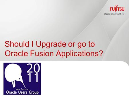 Should I Upgrade or go to Oracle Fusion Applications?