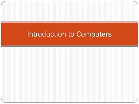 Introduction to Computers. Changing the language Start>>All Programs>> Microsoft Office 2007 tools>>Microsoft Office Language Settings.