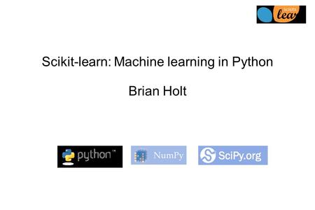 Scikit-learn: Machine learning in Python