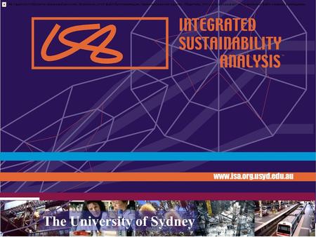 Www.isa.org.usyd.edu.au The University of Sydney AUSTRALIA.
