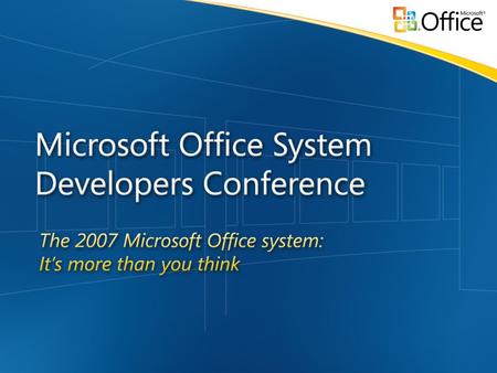 Microsoft Office Project 2007 Server Architecture Overview Ameya Bhatawdekar Program Manager, Project Microsoft Corporation Paul Holdaway Consultant,