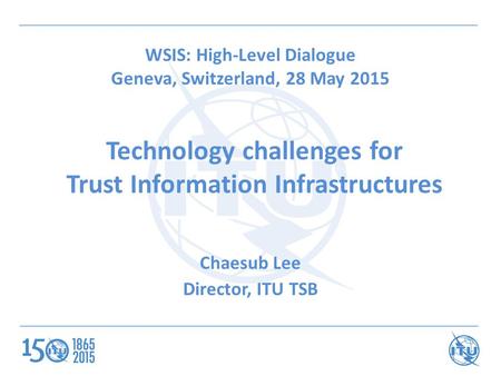 Technology challenges for Trust Information Infrastructures