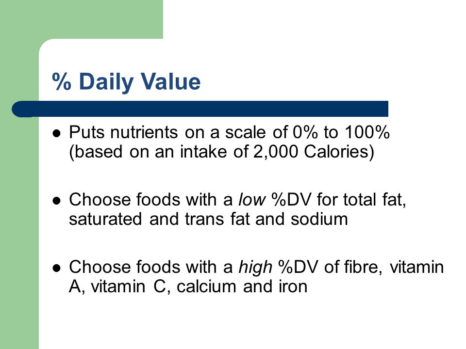 Daily Sodium Intake 2000 Calorie Diet
