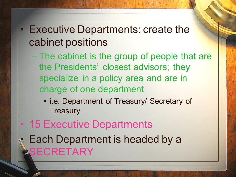 the federal bureaucracy - ppt video online download