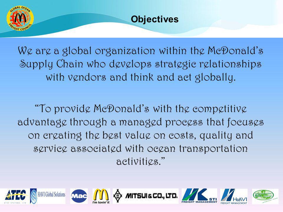 McDonald’s: One Of The Best Supply Chain Management In The World.