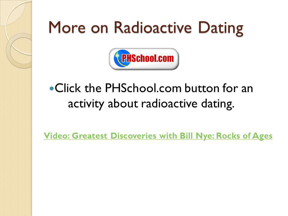 Radiometric Dating Bill Nye