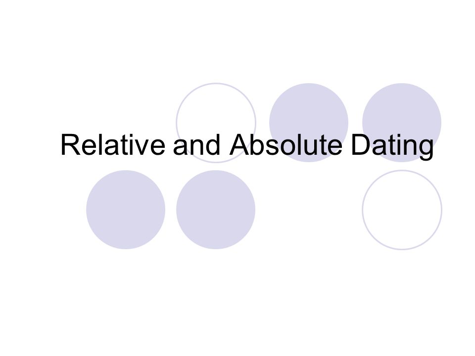How Does Relative Dating Differ From Absolute Dating Geology