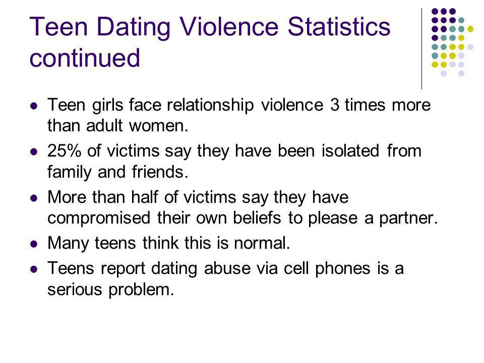 Statistics On Teen Dating 7