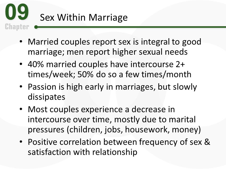 Married Couple Sex Frequency 69