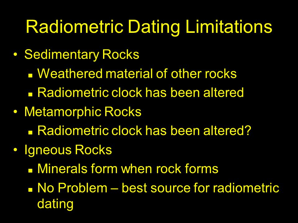 radiometric dating volcanic ash