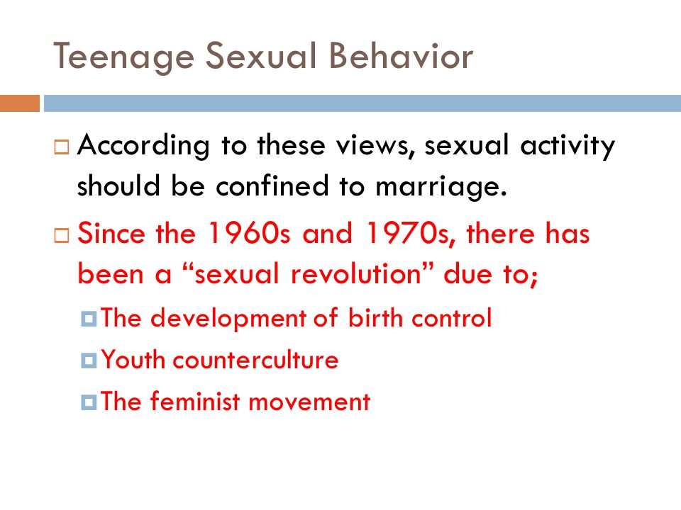 Behavior Sexual Teenage 35