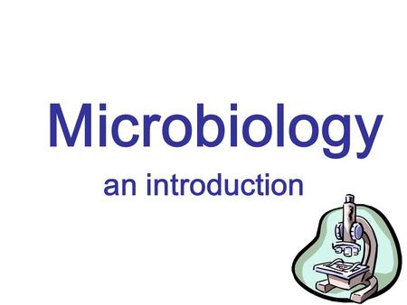 Microbiology an introduction.