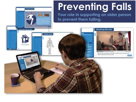 An accessible online learning resource developed for care at home staff.