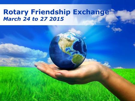 Rotary Friendship Exchange