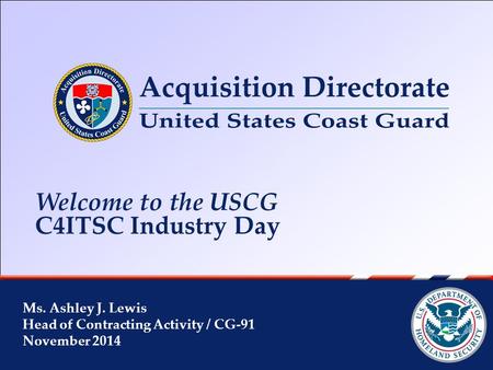 USCG HCA Area of Responsibility/ FY14 Procurement Activity