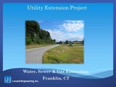 Utility Extension Project