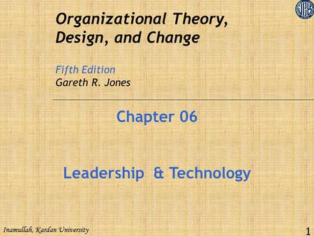 Leadership & Technology