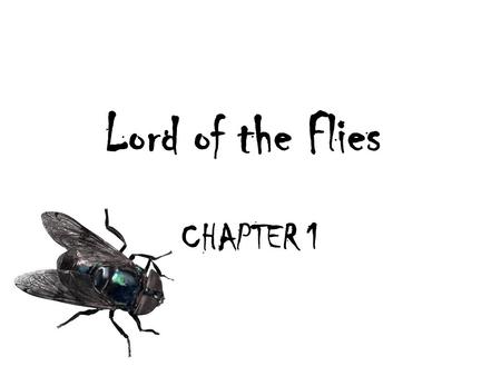 Lord of the Flies CHAPTER 1.
