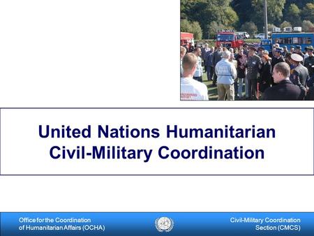 United Nations Humanitarian Civil-Military Coordination