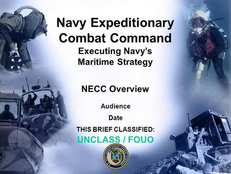 Navy Expeditionary Combat Command THIS BRIEF CLASSIFIED: