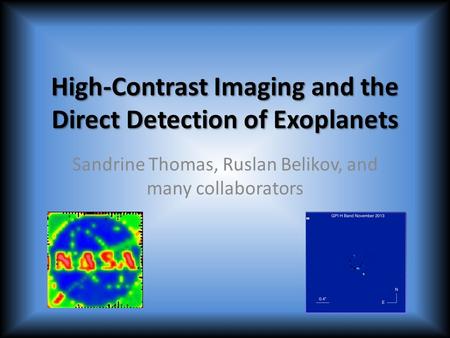 High-Contrast Imaging and the Direct Detection of Exoplanets