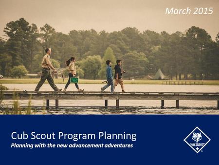 Cub Scout Program Planning
