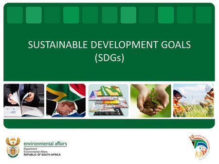 SUSTAINABLE DEVELOPMENT GOALS (SDGs)