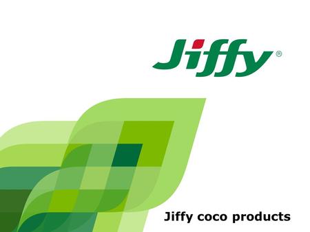 Jiffy coco products.