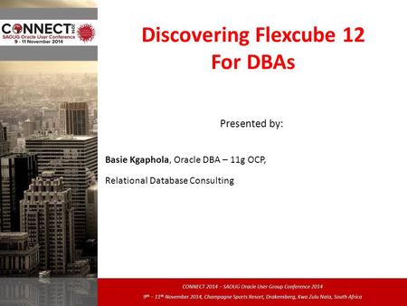 Discovering Flexcube 12 For DBAs