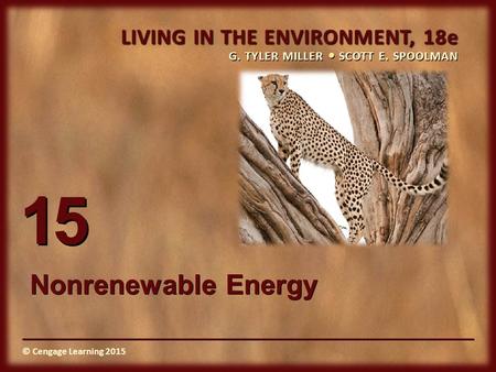 15 Nonrenewable Energy.