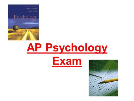 AP Psychology Exam.